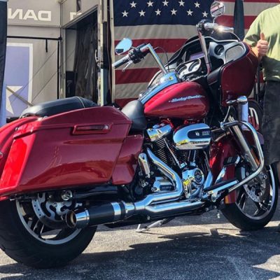 D&D EXHAUST, Bob Cat 2:1  2009-2016 H-D FLH/FLT