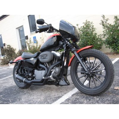 D&D EXHAUST, Bob Cat 2:1  2004-2022 H-D SPORTSTER
