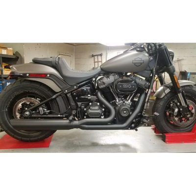 D&D EXHAUST, Fat Cat 2:1  2018-2024 H-D M8 Softail