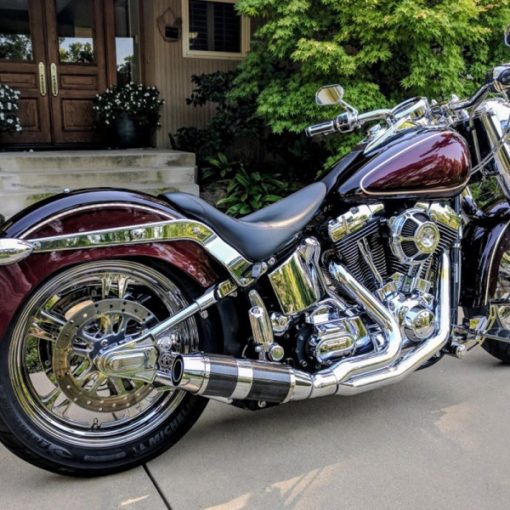 D&D EXHAUST, Bob Cat 2:1  1984-2017 H-D SOFTAIL - Image 2