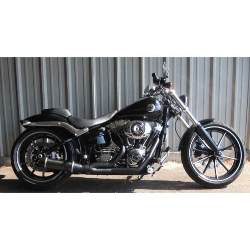 D&D EXHAUST, Bob Cat 2:1  2013-2017 H-D BREAKOUT