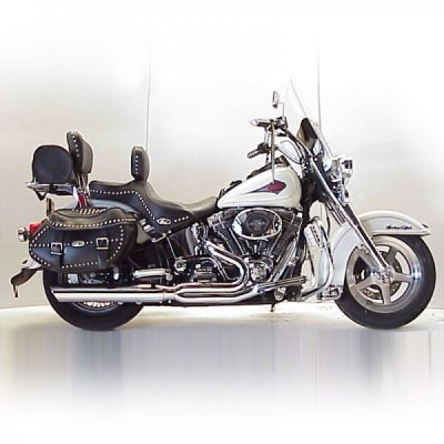 D&D EXHAUST, Fat Cat 2:1  1984-2017 H-D Heritage Softail